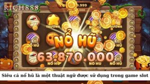 Siêu cá nổ hũ là một thuật ngữ được sử dụng trong game slot